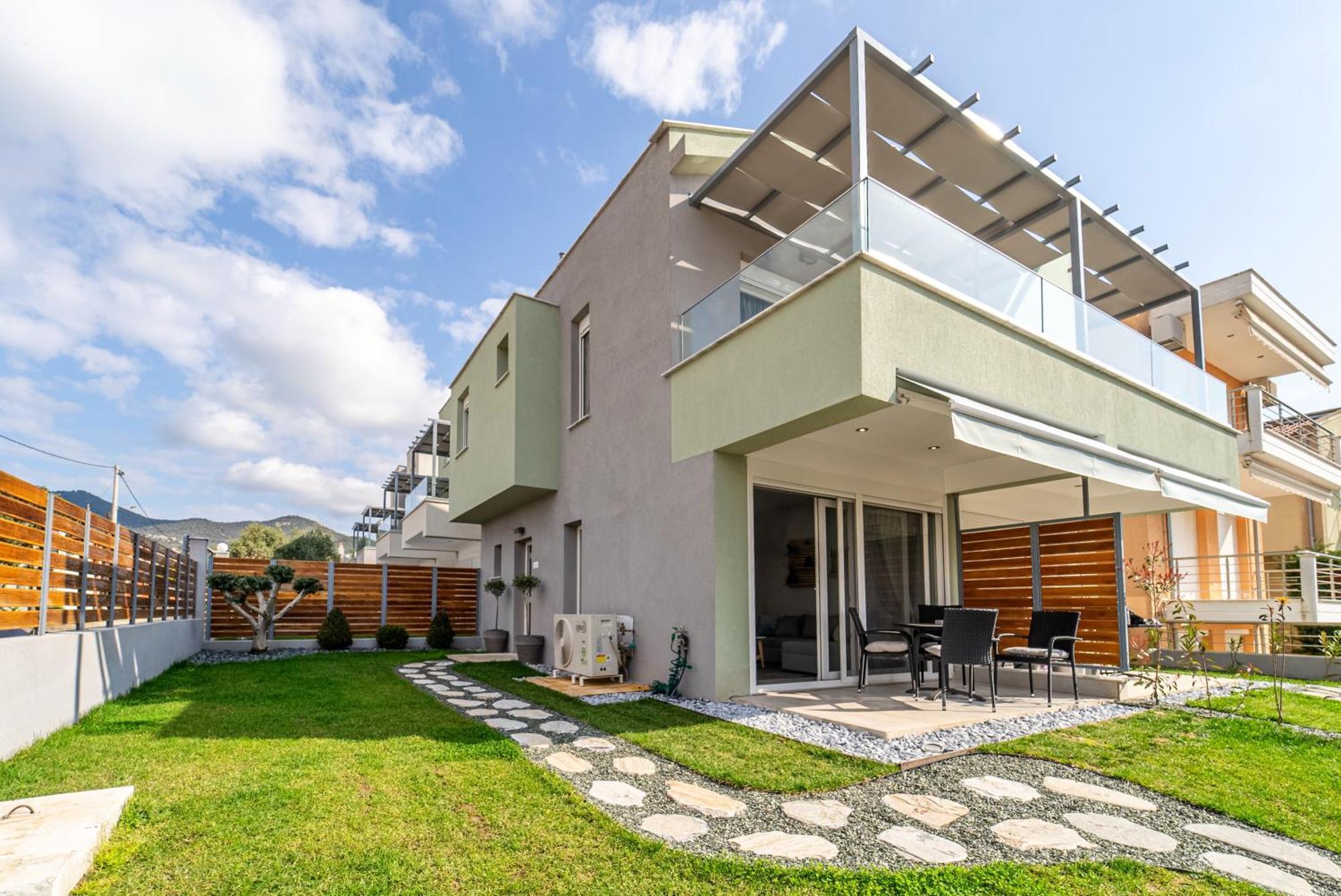 Aegean Twin Houses Nea Iraklitsa Екстер'єр фото