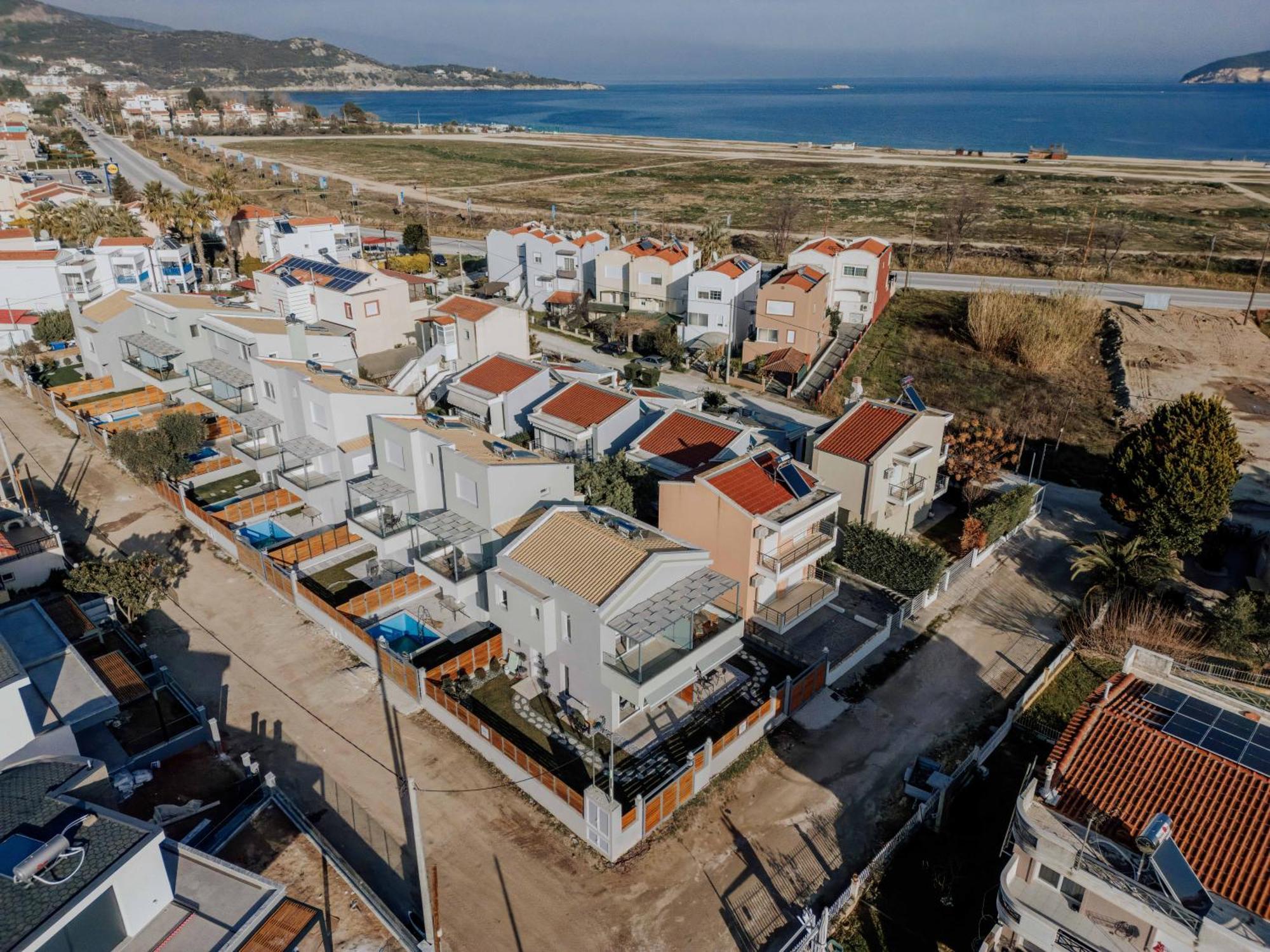 Aegean Twin Houses Nea Iraklitsa Екстер'єр фото